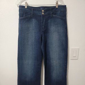 levi demi curve classic jeans womens 10M in blue